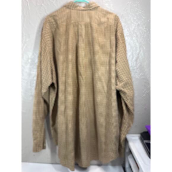 Ralph Lauren Plaid Classic Fit Long Sleeve Button Down Shirt Mens Tall Size 2XLT - Picture 2 of 5